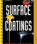 Cover of Raw Materials And Their Usage In Surface Coatings Volume 1 3rd Edition book with colorful paint drips
