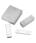 Heavy Duty 38 Piece Hss Tool Steel Gauge Block Set Ranging From 1 To 100Mm With Insanely Precise 0 0001Mm Calibration Rating For Router And Table Saw Tools showing metal gauge blocks with precise measurements.