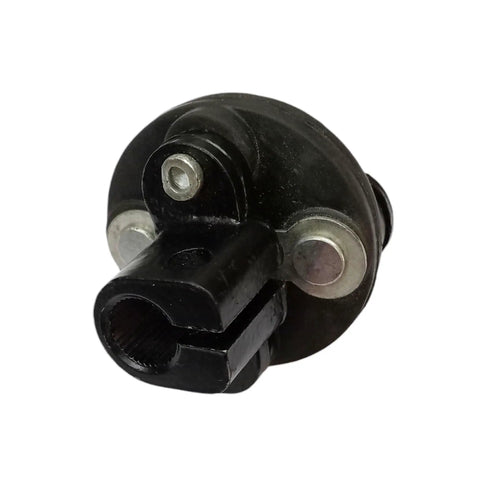 Heavy Duty Steering Coupling For Backhoe Equipment Genuine Oem Replacement Part with black steel construction and mounting points.