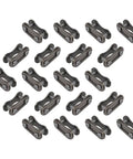 Heavy Duty Steel Chain Link Connectors 20 Pack Quick Swap Couplers for single speed bikes, showing a total of 20 steel connectors.