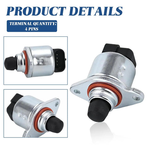 Two Pack Idle Air Control Valve IAC And Throttle Position Sensor TPS For GM Vehicles Buick Cadillac Chevrolet Pontiac Easy Install Replacement Set, Durable, Smooth Idle, Accurate Throttle Response, Fits Multiple Models