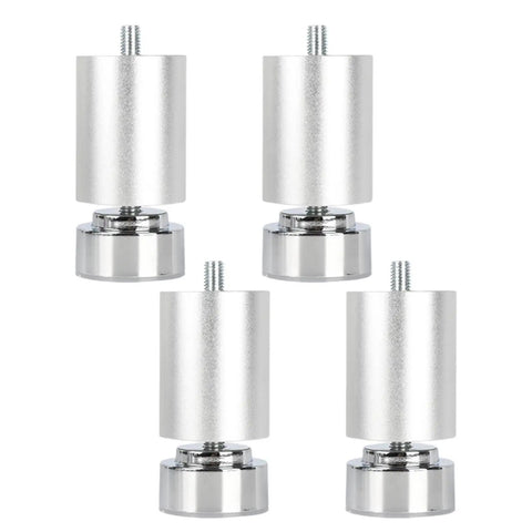 Heavy Duty Adjustable Furniture Leg Set 4 Pack Table Feet Bed Frame Legs For Cabinets Anti Scratch Floor Protectors Quiet Glide