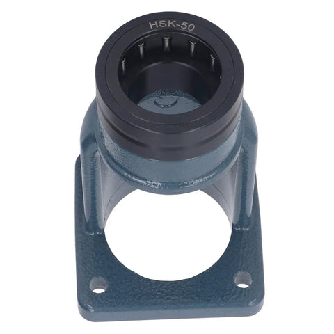 Heavy Duty Alloy Steel Tool Holder Clamp Device With Ball Bearing Flex Design For Secure Effortless Locking On Your CNC Machine Tools Today, HSK-50 size, top view.