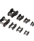Ten Pack 60 Roller Chain Connecting Links Master Connector Link For 12A Chain Three Quarter Inch Pitch Carbon Steel With Electroless Black Finish