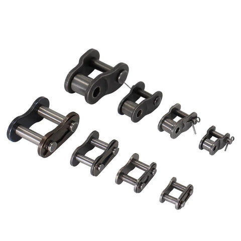 Ten Pack 60 Roller Chain Connecting Links Master Connector Link For 12A Chain Three Quarter Inch Pitch Carbon Steel With Electroless Black Finish