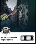 Installation of a front wheel bearing and hub assembly with ABS for Nissan Qashqai 2017 2018 Nissan Rogue 2014 to 2023
