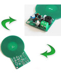 DIY Electronics Soldering Practice Kit For Metal Detector Projects And Teaching Supplies DC 3V To 5V Power Hands On Soldering Hobby Kit For Classrooms And Makerspaces Beginner Friendly Solder Practice, showing circuit board setup