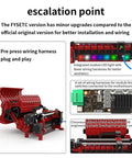 Image of Ercf V2 Eight Or Twelve Channel Filament Switch System for Multi Color 3D Printing showing wiring and connection details.
