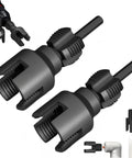 Dual Function Pipe Threading Tool Set For One Half And Three Quarter Inch Pipes With Internal And External Threads Integrated Cutting Electric Drill Compatible PVC Water Pipe Threader Kit Two Piece Set