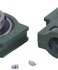 Two 1-1/2 Inch Pillow Block Take-Up Mounted Ball Bearing UCT208-24 UCST208-24 ST-24 VTWS224, side by side