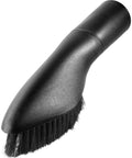 Plastic Universal Brush Nozzle With Brush Rim Rotating Diamond Head For 27mm And 36mm Hoses Vacuum Attachment in black plastic
