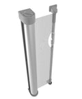 Retractable Baby And Pet Safety Gate 54 Inch Wide 34 Inch Tall for Doorways Hallways And Stairs Kid And Pet Safe Indoor And Outdoor Use