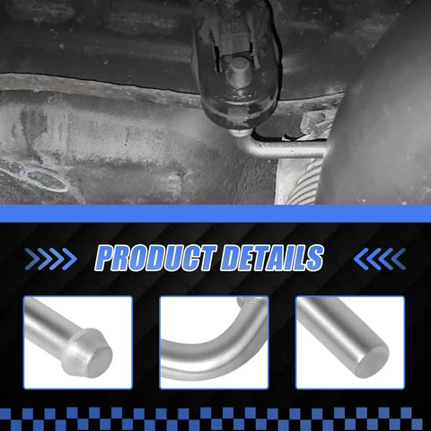 Upgrade Your Ride With This Gold Weld-In Universal Exhaust Hanger Kit Featuring 90 Degree 7.5 Inch Bend Rods Made Of Rust Resistant Carbon Steel For Durable Muffler Support On Most Cars