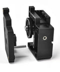 X3 Pro X4 Pro Extruder Structural Components Kit With Cover Base And Extrusion Gear For 3D Printer Spare Parts Great Upgrade For X3 Printer Enthusiasts, black plastic parts shown open view