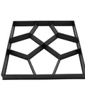 Concrete Path Maker Mold for Garden and Patio, Reusable Stepping Stone Paver, ABS Plastic 15.7 Inch, Weatherproof Durable Walkway Mold