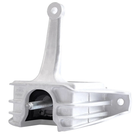 Premier Engine Motor Mount For 2017 To 2020 Hyundai Elantra And Elantra GT 1.4L 1.6L heavy duty rubber isolator, side view.