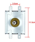 Front view of a 1000W Industrial Microwave Magnetron, dimensions 3.5cm x 11.5cm, part of drying equipment system.