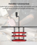 Premium Custom DIY Router Table Featuring Manual Lifting System And Hella Sturdy Stainless Steel Base Plate For Knockout Woodworking Precision with durable aluminum components.