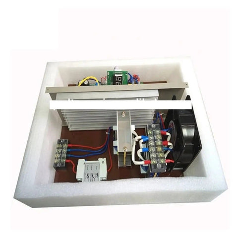 Heavy Duty 1500W Ultrasonic Cleaner Generator Drive Circuit Kit with transducer interface and PCB board for precise cleaning.