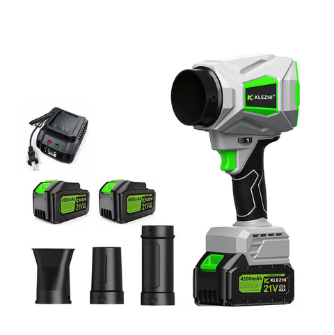 Cordless Leaf Blower Beast Power 62 Meters Per Second Wind 723 CFM 1500G Thrust Handheld Electric Blower, attachments and charger