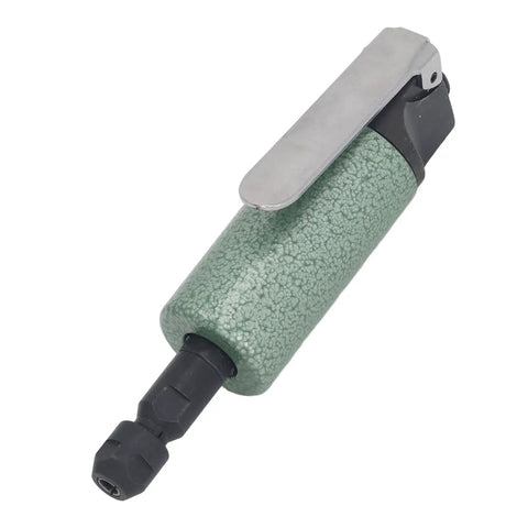 Pro Level Air Die Grinder 25000 RPM Knuckle Friendly Pneumatic Polisher with green textured body for mold finishing and deburring.