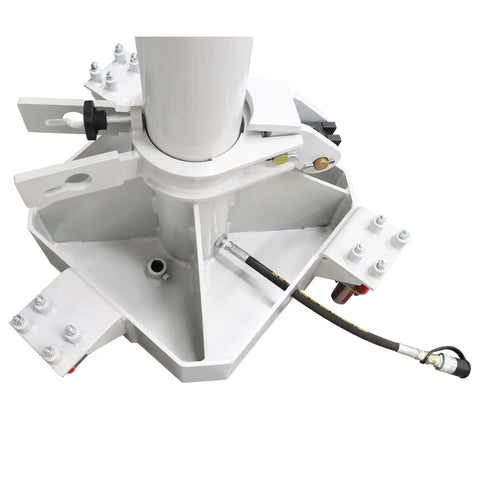 Base of 2.7 Ton Car Body Pulling System With Movable Frame And Floor Chassis Straightening Machine For Auto Body Repair