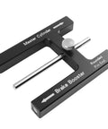Brake Booster Adjustment Tool With Magnetic Push Rod For Master Cylinder And Braking Distance Tuning Dialed In Brakes Precision Brake Response Enhancer For Automotive Tools Easy Setup Durable Build Realistic No Fuss Brakes Adjustments, black metal with push rod