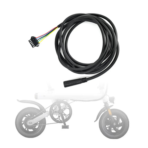 Five Pin Electric Bike Extension Cable From Female To Male Connector 170cm Length Dashboard Wiring Cord For E Bike Power And Data Transmission 1 Piece