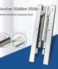 Undermount Drawer Slides Beefy Heavy Duty Soft Close Full Extension Ball Bearing Rails For Cabinet Kitchen Dresser