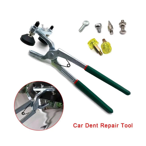 Dent Repair Pliers And Auto Body Repair Kit For Easy Car Dents Removal DIY Friendly Paintless Dent Repair Tool Set shown