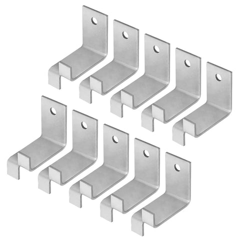Tough As Nails 304 Stainless Steel Split Tail Stone Anchors And Masonry Cladding Brackets Two Inch Heavy Duty Fasteners Pre Drilled Holes Fit Quarter Inch Bolt Legit Secure Outdoor Stone Projects Badass Quality