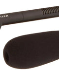 Pro Wireless Microphone System For Video Cameras And Camcorders With High Directivity Attenuates Side And Rear Noise MKE600