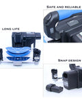 Heavy Duty Rechargeable Tubing Bender Kit Fits 1/4 To 7/8 Inch Copper Pipe Bending Tool with die sets and battery. 90-degree bend feature.