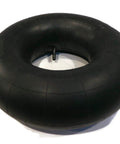 TR13 Straight Stem Inner Tube For 13x5x6 And 14x4.5 To 6 Tires, heavy-duty rubber, angled view