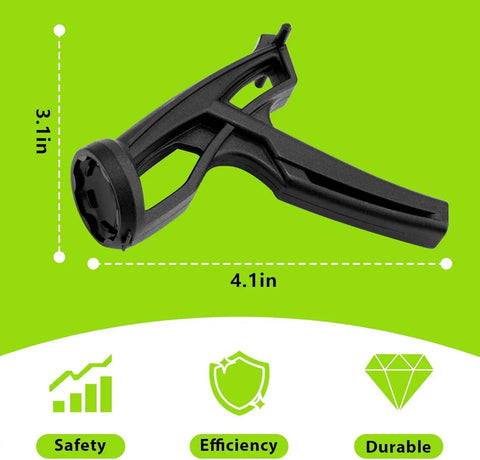 Quick Release Football Helmet Chin Strap Stabilizer Tool Set For Friday Night Helmets With Quick Grab Lever, 4.1in long, heavy duty plastic.