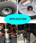 Heavy Duty Carbon Steel Shaft Collar With Double Split Design And Set Screws used in machinery and industrial applications