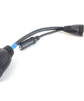 Black XLR to Bosch Adapter for Cycle Satiator Charger Lets You Connect A Bosch Battery To The Charger With No Fuss Quick Setup And Secure Fit