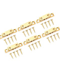 Cabinet Door Catch Brass Ball Tension Latch Set Adjustable Double Ball Design With Gold Screws For Cabinets Closets Drawers And Tables Easy Install 60mm Size Keeps Doors Quietly Snug And Secure