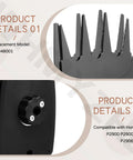 Close-up of Two Pack Replacement Hedge Trimmer Blade Assembly 302348001 for Homelite and Ryobi P2900 series showing blade design.