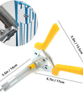 Beefed Up Type M Hog Nail Ring Pliers Kit With 2400 M Clips For Fence Fastening Upholstery Installation And Animal Cages