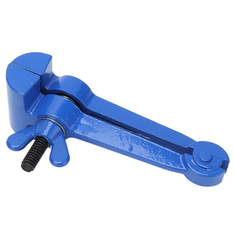 50mm Mini Hand Vise With Carbon Steel Build And Non Slip Jaw, Locking Clamps For Precise Small Parts Work, Handy Boss Grade Tool For Maintenance, Model Making, Jewelry Crafting And Electronics Projects blue