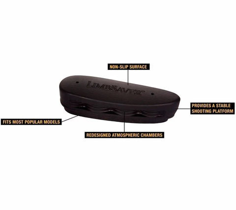 Airtech Recoil Pad for Stoeger M3000 M3500 Shotguns with NAVCOM, showing non-slip surface and redesigned chambers