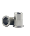 M6 rivet nuts from the Rivet Nut Tool Kit 230 Piece Metric Rivet Nut Assortment Set M3 M4 M5 M6 M8 M10 with flat head nutserts