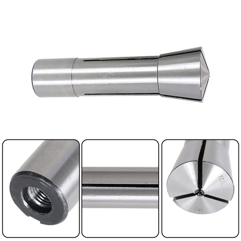 R8 Collet Set 29 Pieces From One Thirty Second To One Inch With Internal Threaded Seven Sixteenths By Twenty UNF Round Spring