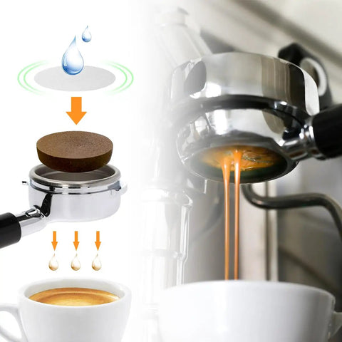 51Mm Espresso Filter Paper For Portafilter Pucks, 400 Count, Fits Barista Express And Similar Espresso Makers, Chlorine Free Virgin Pulp