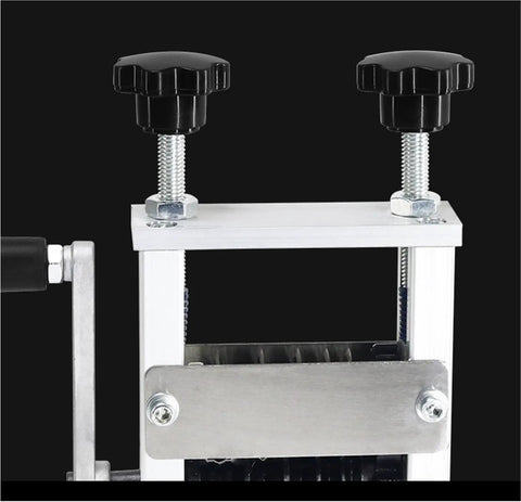 Heavy Duty Wire Stripper Machine Auto Manual Crank Copper Recycling adjustable knobs and steel frame for precise control.