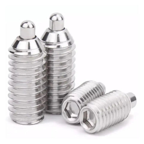 Rock Solid Spring Pin Plungers Made From 304 Stainless Steel Index Locating Tools two packs of M3 to M10 heavy duty workshop hardware.
