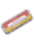 1.4 To 2.8mm Rubber O Rings Box Set With 12 Sizes displayed inside a clear plastic case for watch gaskets and mechanical repair.