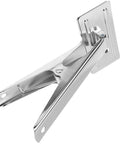 Heavy Duty Metal Sewing Bed Cloth Clamps For Hemming And Fabric Quilting Workholding Tools That Grip Tight Don't Slip On Any Garment Cutting Project, silver metal clamp with wide jaws.