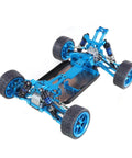 Trail Shredding Yellow Metal Suspension Arms And Steering Cup Hub Carrier Upgrade Set Built Tough For RC Car Frame